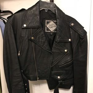Leather jacket